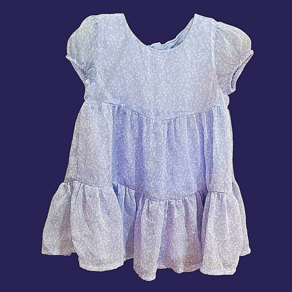 Sz. 6-9 Mo. Carter's Charming Lavender Kids Dress